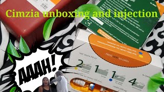 Cimzia Unboxing and how to inject Vials [upl. by Hillell]