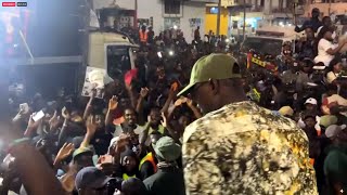 Démonstration de force de ousmane sonko à GRANDYOFF du Jamais vue [upl. by Llerrud389]