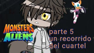 Monsters vs Aliens parte 5 un recorrido del cuartel [upl. by Abana]