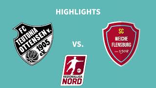 18 Spieltag Regionalliga Nord 2324  FC Teutonia 05 Ottensen  SC Weiche Flensburg 08  Highlights [upl. by Swithin461]