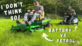 STOP Wasting Cash on Petrol Mowers Are Battery ZERO Turns the Future [upl. by Galasyn77]