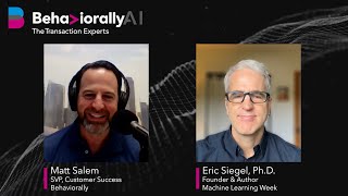 Our Best Behavior  Episode 47 Bridging the Gap The AI Playbook with Eric Siegel [upl. by Dzoba]