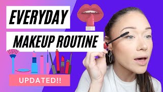 MY EVERYDAY MAKEUP ROUTINE UPDATED [upl. by Tnarud]