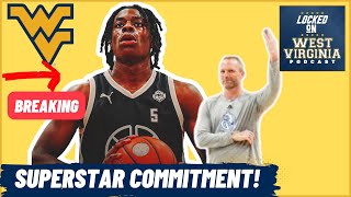 Breaking WVU Basketball grabs ELITE guard [upl. by Joshua]