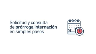 Solicitud de prórroga internación [upl. by Namajneb]