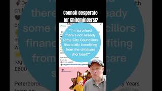 Council desperate for Childminders [upl. by Annek]