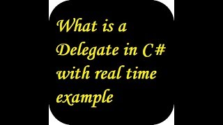 C Delegate [upl. by Berry]