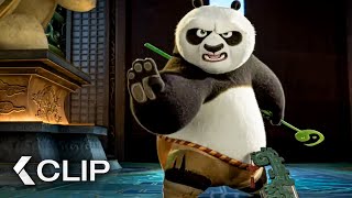 Po kämpft gegen Zhen  KUNG FU PANDA 4 Clip amp Trailer German Deutsch 2024 [upl. by Drusie]