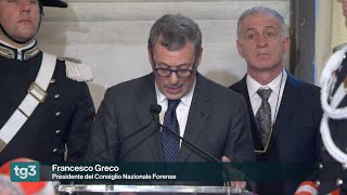 Consiglio di Stato Anno giudiziario 2024  Lintervento del Presidente CNF Francesco Greco [upl. by Rozamond]