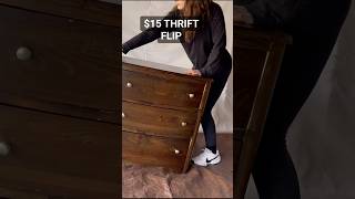 💲Thrift Store💲Dresser Flip shorts diy home design art furniture natural woodworking [upl. by Lev731]