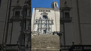 spain girona europe gezivideoları gezelimgörelim holiday katedral travel espain [upl. by Yekim501]