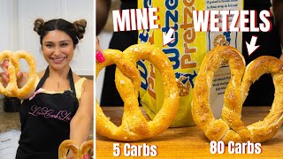 Keto Pretzel Recipe Which One is Better  Homemade or Wetzel’s [upl. by Oremo]