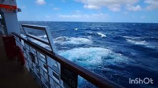 ROUGH SEAS ON CARNIVAL LUMINOSA CRUISE AUSTRALIA OCT 28 2023 [upl. by Lebezej]