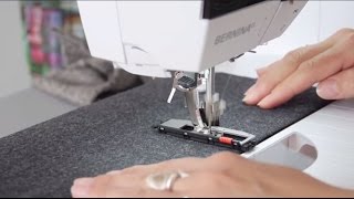 Tutorial how to sew buttonholes with the BERNINA presser feet no 3 3A 3B and 3C [upl. by Erasme]