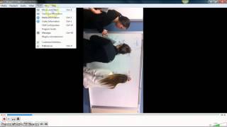 Rotate Video in VLC Media Player [upl. by Einnep693]