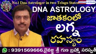 Lagna secret according to Dna Astrology l డీఎన్ఏ జ్యోతిష్యం ప్రకారం లగ్న రహస్యం l Dna astrology [upl. by Sochor10]