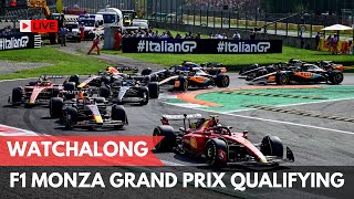 F1 Live Monza GP Free Qualifying  Watchalong  Live Timings  Commentary [upl. by Ardnossak939]