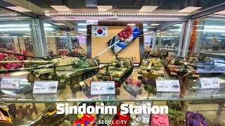 Visit of Sindorim Subway Station and Sindorim Techno Market in Seoul South Korea [upl. by Mavra]