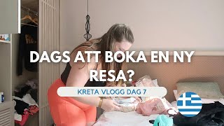 DAGS ATT BOKA EN NY RESA Kreta vlogg [upl. by Zebedee258]