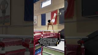 Apprentissage d’une nouvelle figure en gymnastique pour Maël 😎 Première séance 👏🏼 [upl. by Taddeusz]