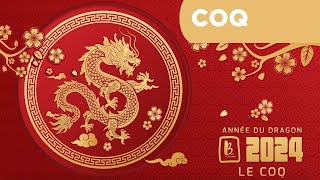 Horoscope chinois 2024  le signe du Coq astrologie 2024 année du Dragon de bois [upl. by Other]