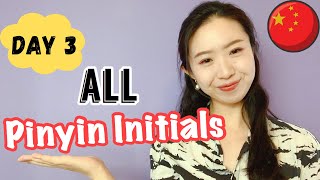 Learn 21 Pinyin Initials within 5 Minutes  Chinese Pronunciation Tutorial in 2020 [upl. by Sevy]