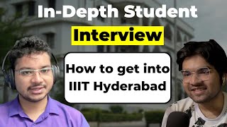 IIIT Hyderabad Student Interview A MustWatch for JEE Aspirants  UGEE 2025  MindCreed [upl. by Nwahsan93]