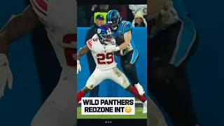 Josey Jewell makes a WILD interception VS Giants in Germany carolinapanthers panthers ￼ [upl. by Ahern769]