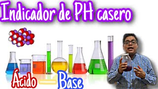 Indicador de PH casero ÁCIDOBASE ¡FÁCIL [upl. by Alilahk]