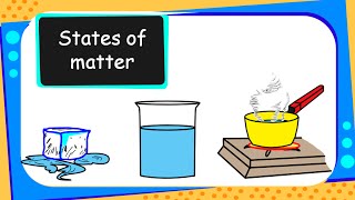 Science  What are Solid Liquid and Gas States of matter  Basic  English [upl. by Mali]