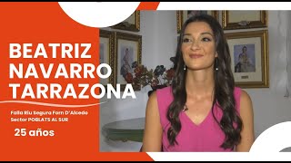 Candidatas a Fallera Mayor de Valencia 2025 Beatriz Navarro Tarazona [upl. by Kast]