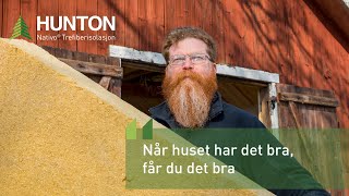 Hunton Trefiberisolasjon byggingeniør Peter Ström [upl. by Randene]