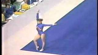 Ecaterina Szabo FX 1985 Universiade AA [upl. by Kimon]