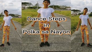 POLKA SA NAYON DANCE STEPSCHANGE STEPHEEL AND TOE POLKAGALLOP STEPFOLK DANCE STEP [upl. by Remmos]