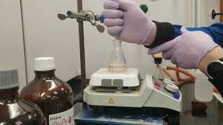 Acetylation of aniline [upl. by Hoebart260]