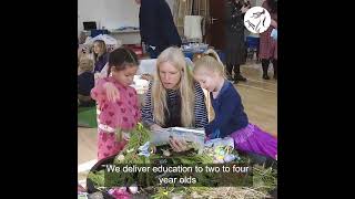 Minister for Education and Welsh Language Minister visit to Llandogo early years nursery [upl. by Ylro]