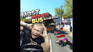 Most reckless and fastest Bus in the World ep37 ets2 extreme dangerousdriving ats [upl. by Corotto]