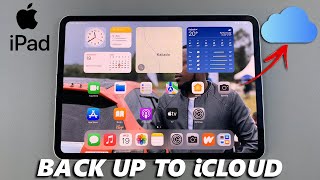 How To Backup To iCloud On iPad [upl. by Tohcnarf]