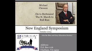 BGES Seminars On to Richmond and the March to Bull RunMichael Chesson [upl. by Goodson191]