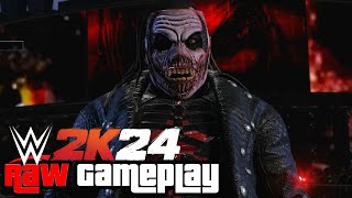 XSX WWE 2K24 Raw Gameplay P33 Bray Wyatt Fiend DLC Live Events amp MyFaction Weekly Towers [upl. by Kawasaki]