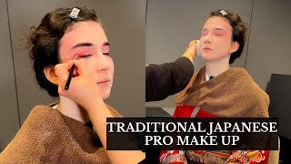 ASMR I GOT TRADITIONAL JAPANESE MAKE UP IN OSAKA JAPAN SOFT SPOKEN [upl. by Dubenko]