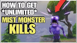 How To Kill Unlimited Mist Monsters  NEW TIPS  Fortnite Save The World [upl. by Stevy]