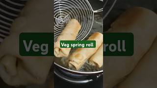 Veg spring roll recipe snacksrecipe mouthwateringrecipes springroll homemaderecipe [upl. by Enimasaj]