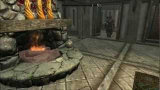 Skyrim Hearthfire House Redecorated  Part 1 [upl. by Dempstor]