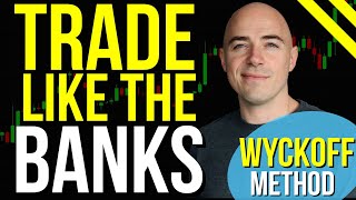 How to Trade Like The Banks  Wyckoff Method Explained in 8 minutes [upl. by Aoket]