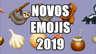 NOVOS EMOJIS 2019 [upl. by Dorine]