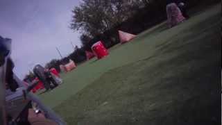 Orbital Chaos Paintball Team Very fast speedball game its over in 44 seconds [upl. by Cheshire]