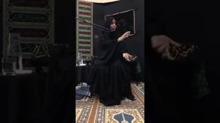 Zakia Batool Najafi topic Quran me insaan k osaaf Muharram 2016 [upl. by Strickman351]