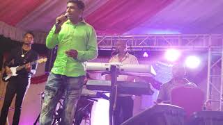 Rayen Kalpoe with live band in Trinidad Maticoor [upl. by Rabin]