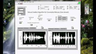 Natural Gradient Algorithm on Speech [upl. by Hnahc]